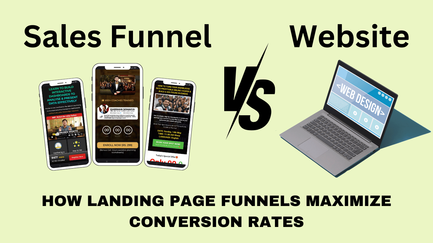 How Landing Page Funnels Maximize Conversion Rates