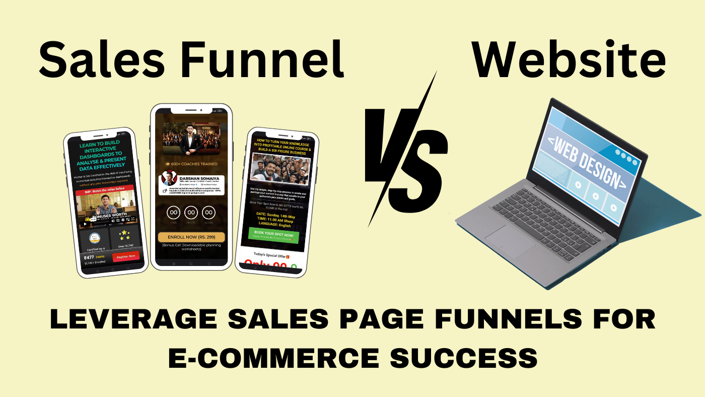 Leverage Sales Page Funnels for E-Commerce Success | From Browsers to Buyers